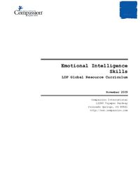 Emotional Intelligence Skills