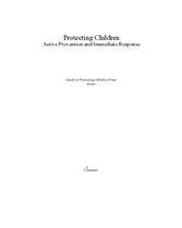 Protecting Children - Active Prevention and Immediate Response: Guide to Protecting Children From Abuse