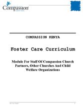 Foster Care - Module for Staff